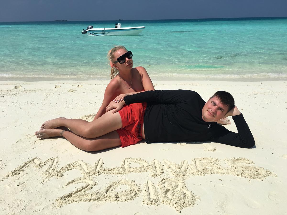 Sunset Holidays Đảo Đảo Huraa Ngoại thất bức ảnh